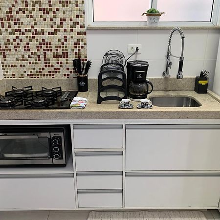 Apartamento Em Santos No Gonzaga Em Frente A Praia 외부 사진