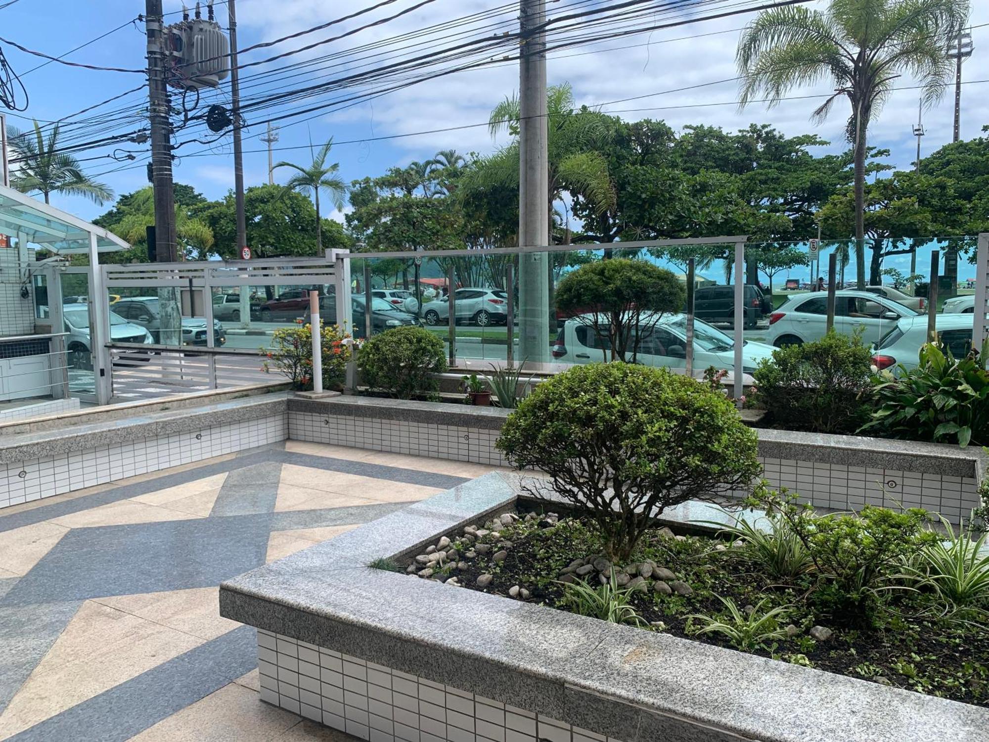 Apartamento Em Santos No Gonzaga Em Frente A Praia 외부 사진