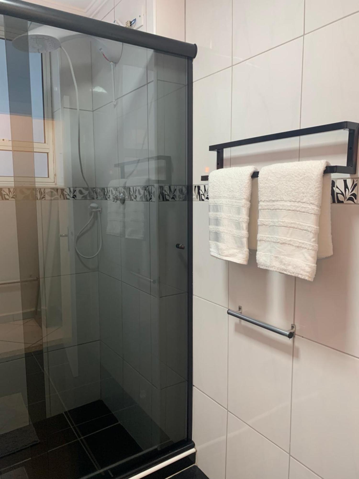 Apartamento Em Santos No Gonzaga Em Frente A Praia 외부 사진