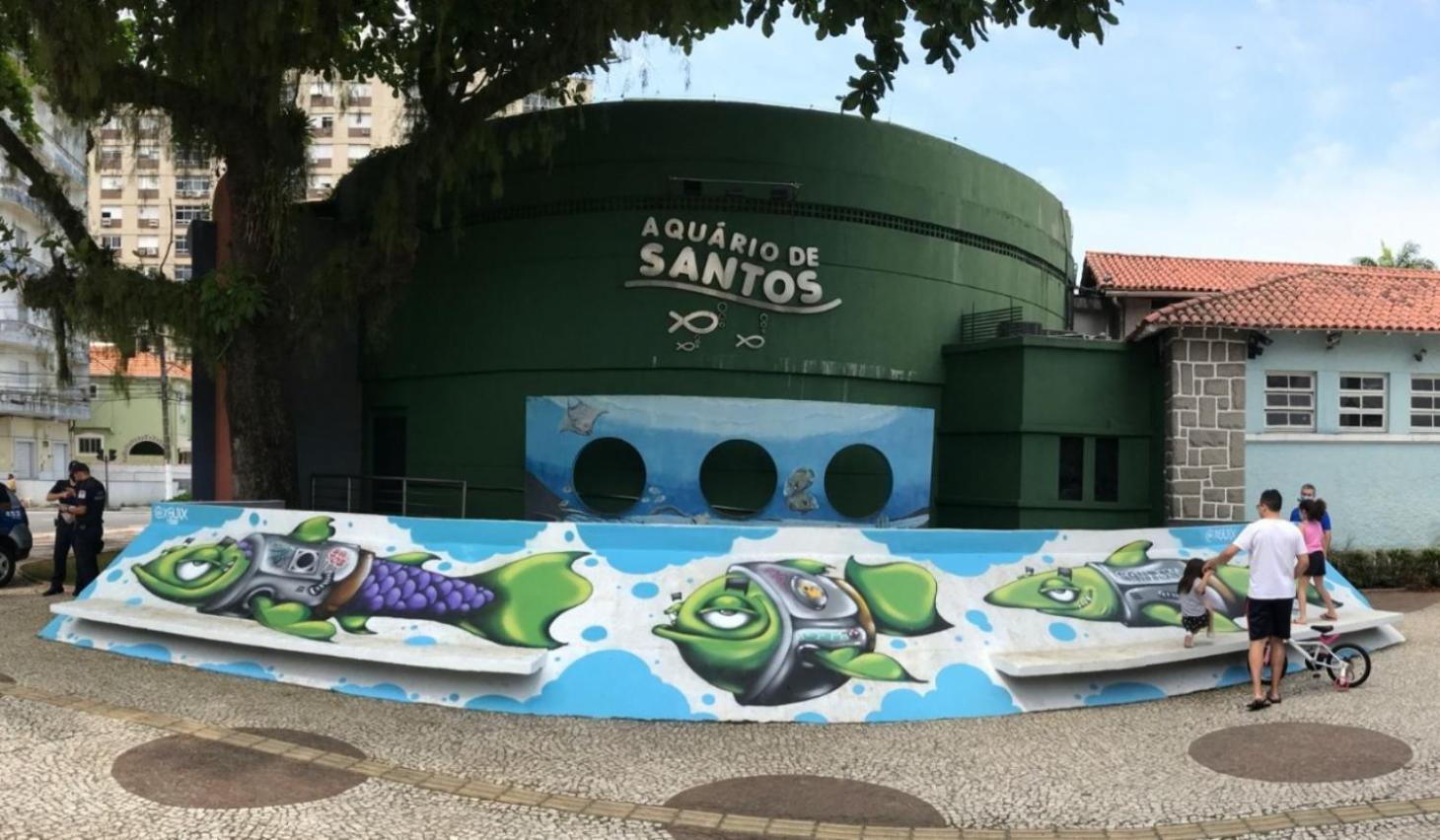 Apartamento Em Santos No Gonzaga Em Frente A Praia 외부 사진